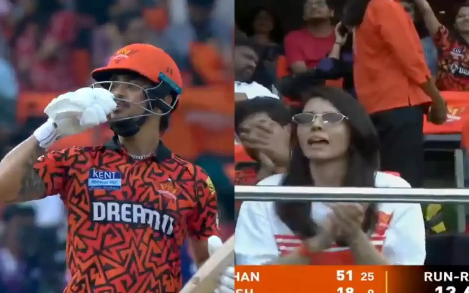 [Watch] Kavya Maran Beams With Joy As Ishan Kishan Gives Flying Kiss After Reaching Fifty